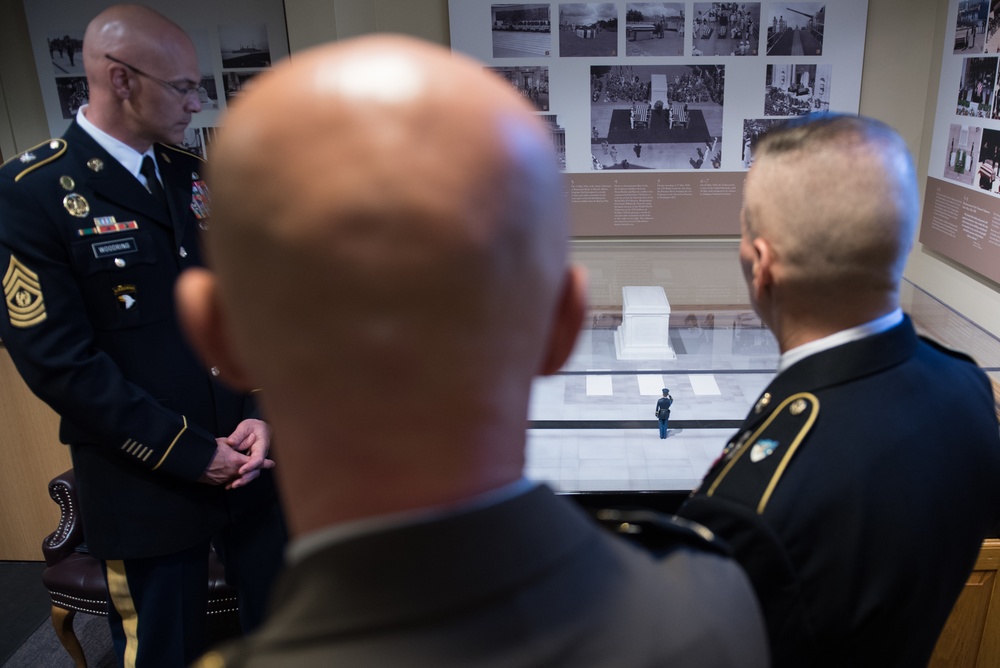 SEAC and NATO SHAPE SEL visit ANC