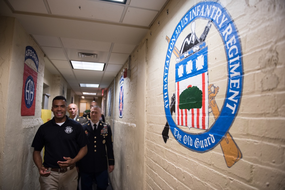 SEAC and NATO SHAPE SEL visit ANC