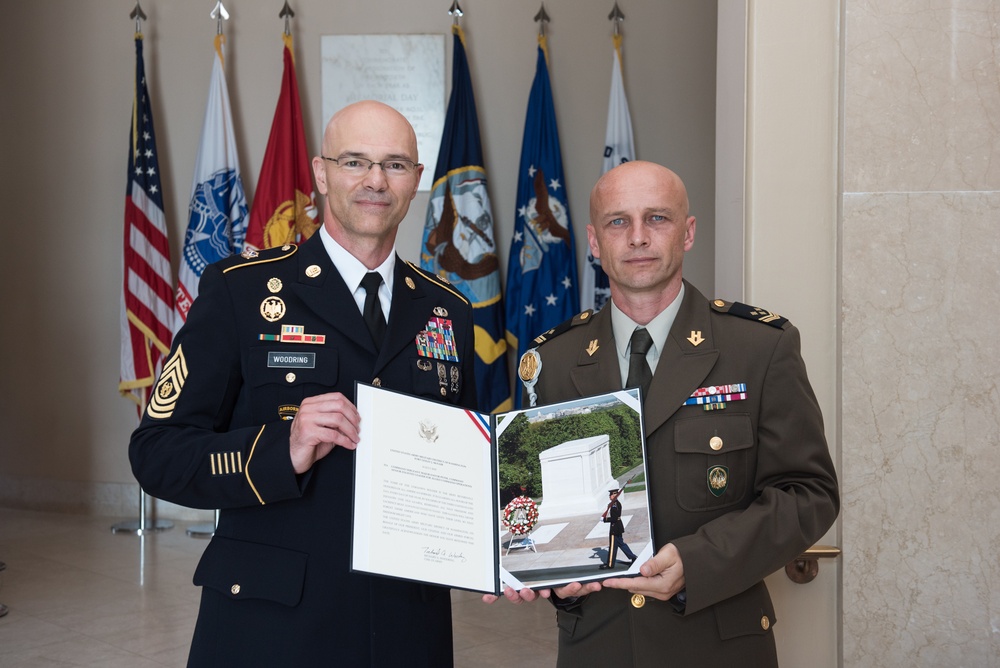 SEAC and NATO SHAPE SEL visit ANC