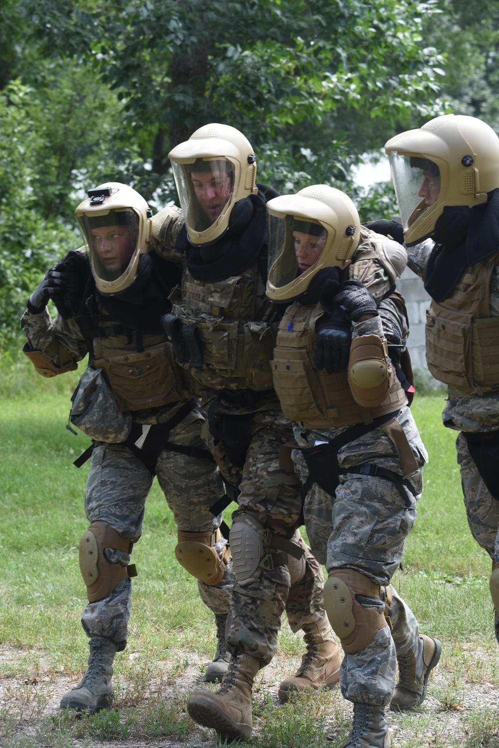 119th Wing members participate in realistic training at Camp Gilbert C. Grafton, N.D.