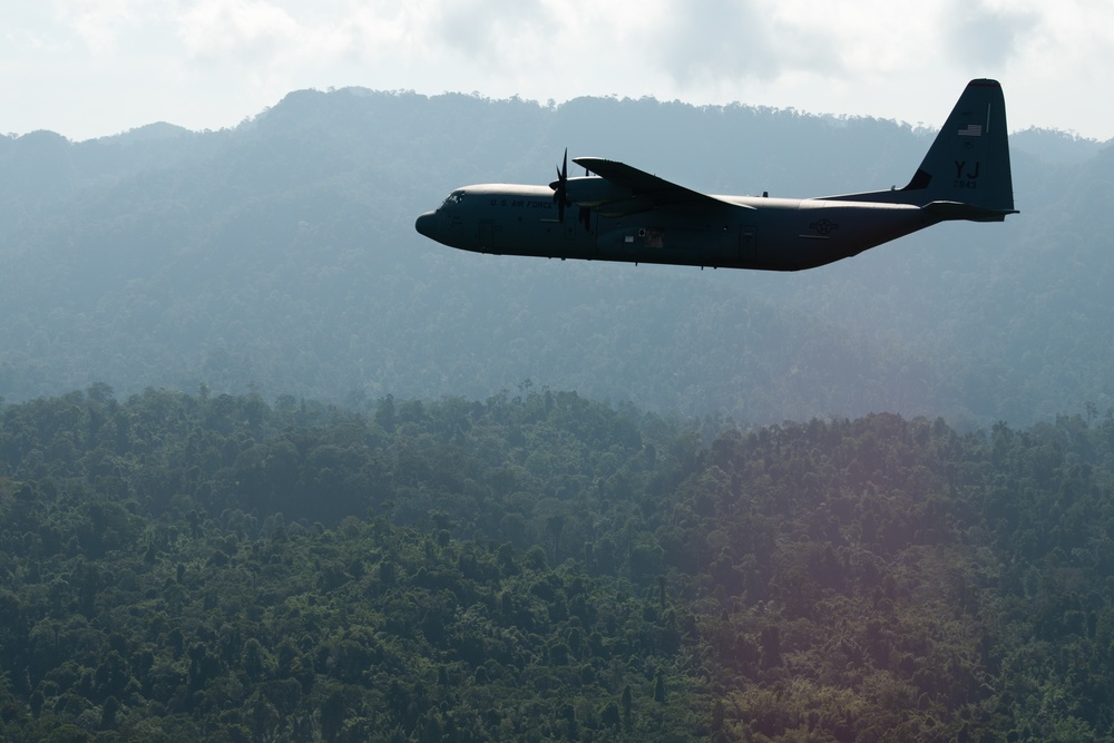 Delivering Tactical Airlift at Cope Taufan 18