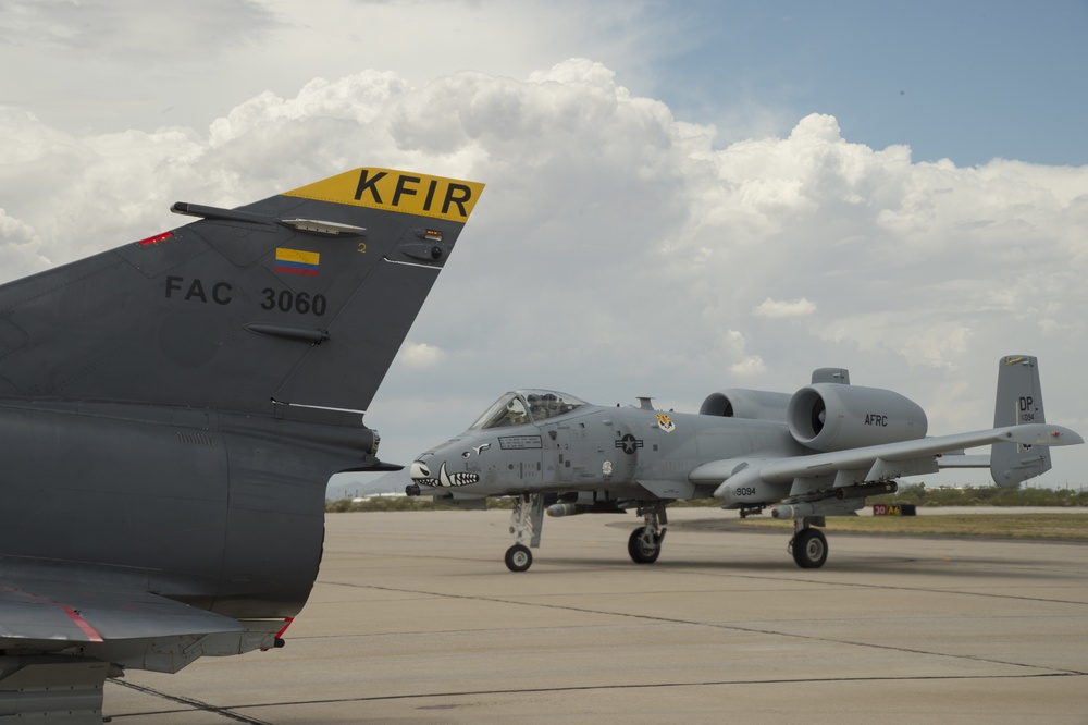 Colombian Air Force participates in Red Flag