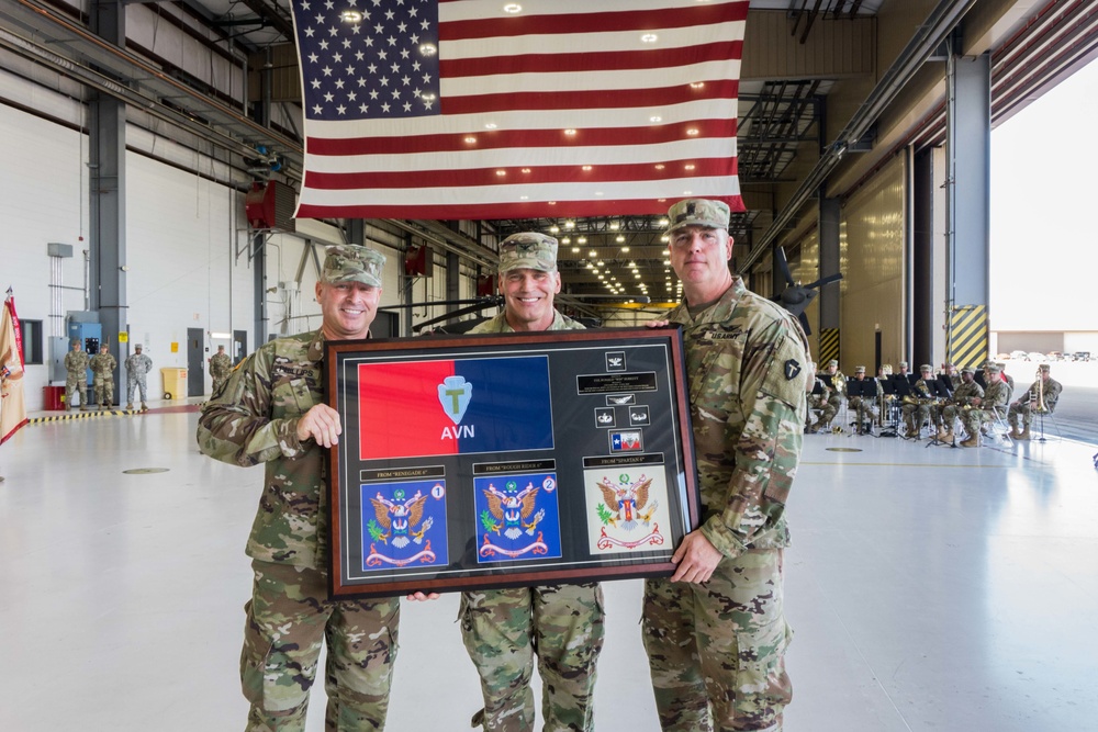 36th Combat Aviation Brigade Change of Command