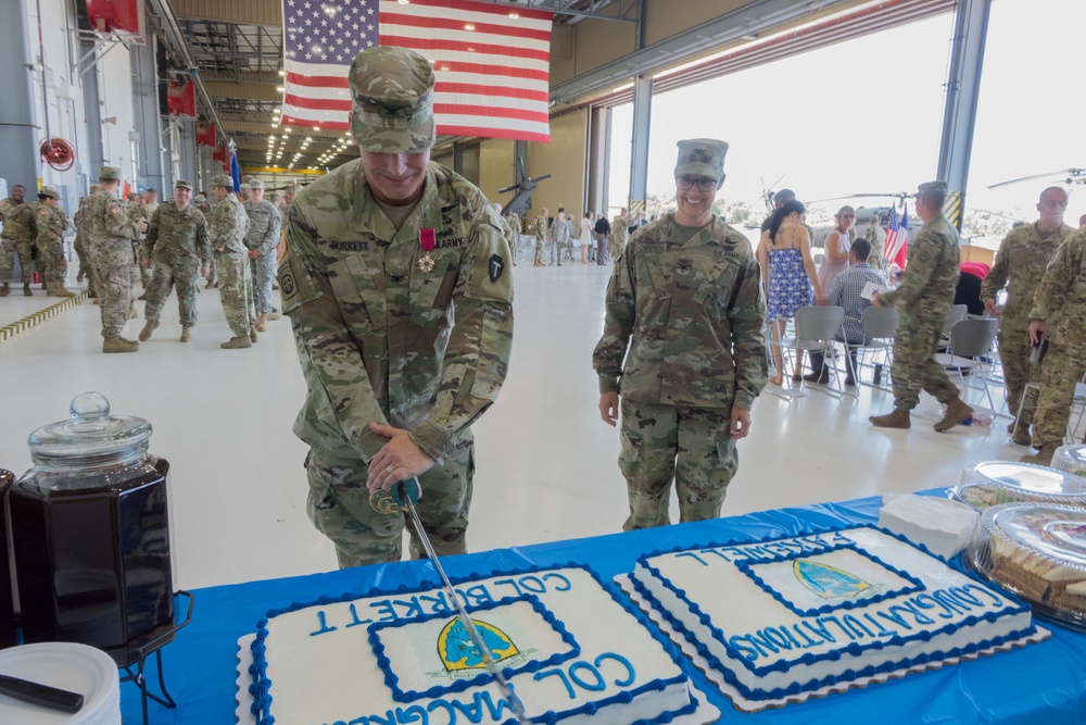 36th Combat Aviation Brigade Change of Command