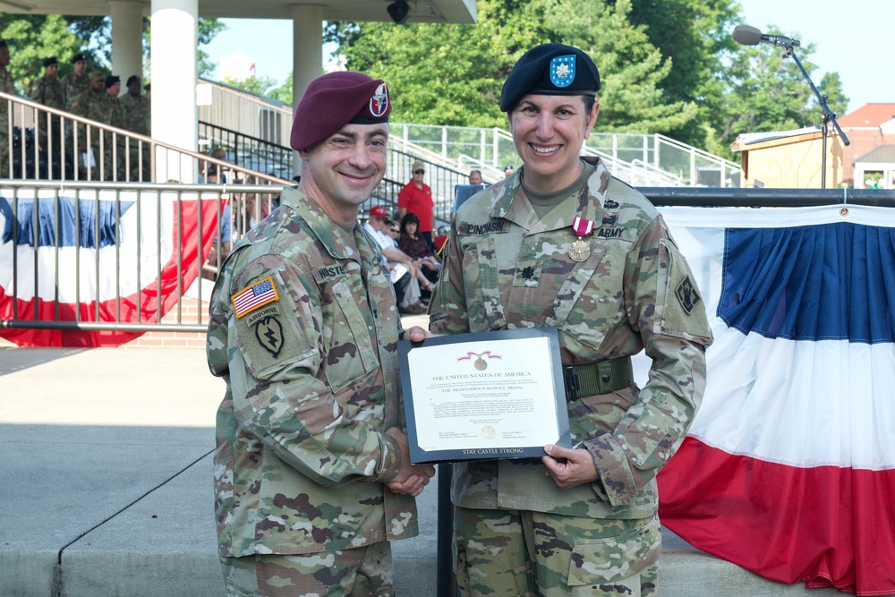 19th Engineer Battalion Change of Command