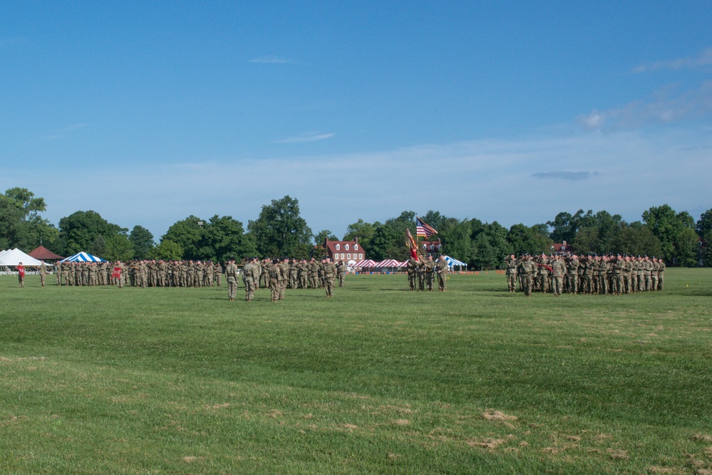 19th Engineer Battalion Change of Command