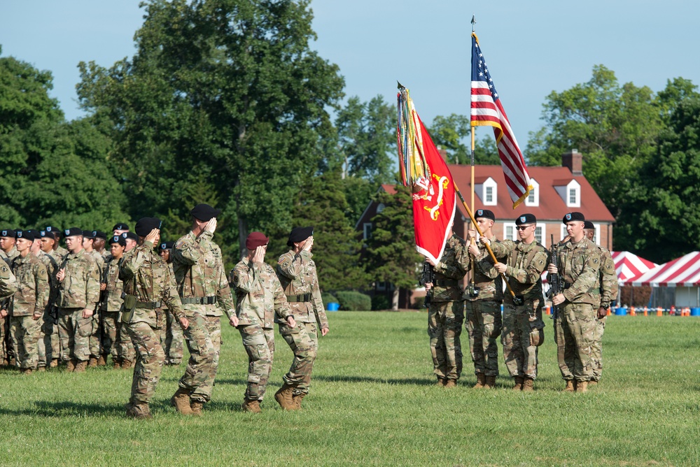 19th Engineer Battalion Change of Command