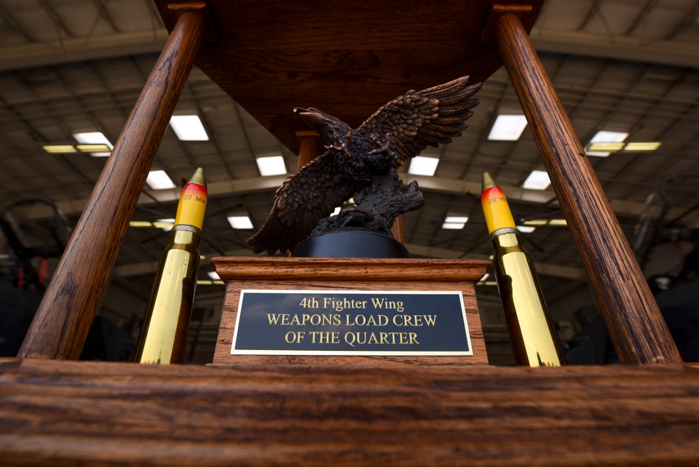 AMUs square off in quarterly load crew competition