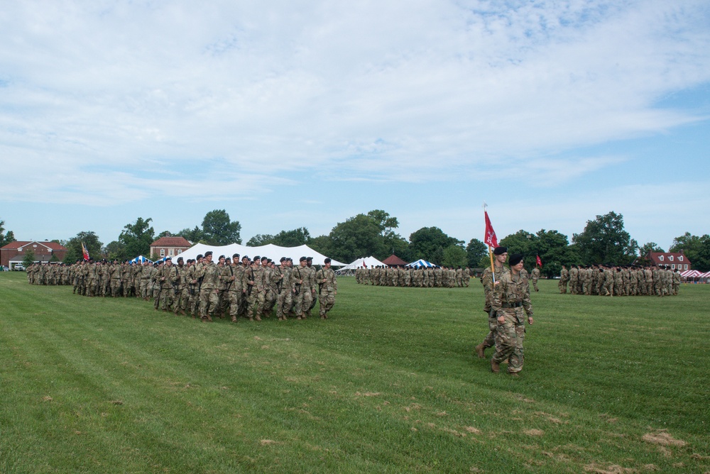 19th Engineer Battalion Change of Command