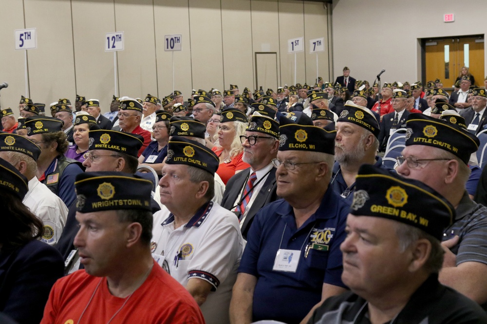 Wisconsin’s adjutant general addresses 100th annual American Legion state convention