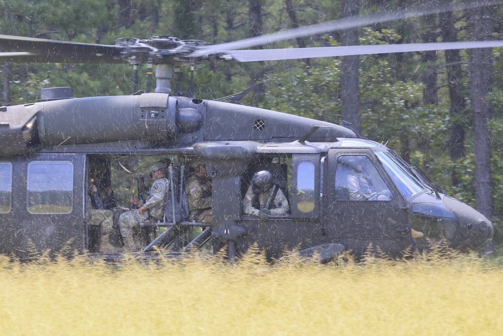 1-114th Infantry conducts air assault exercise