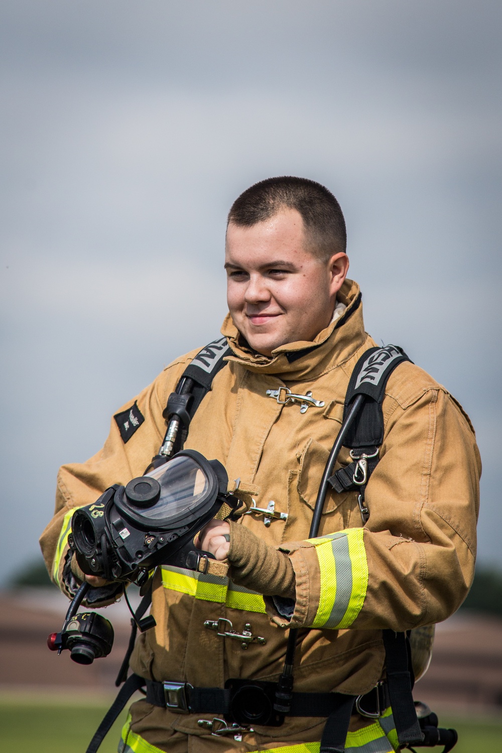 ANG firefighters conduct live-fire training