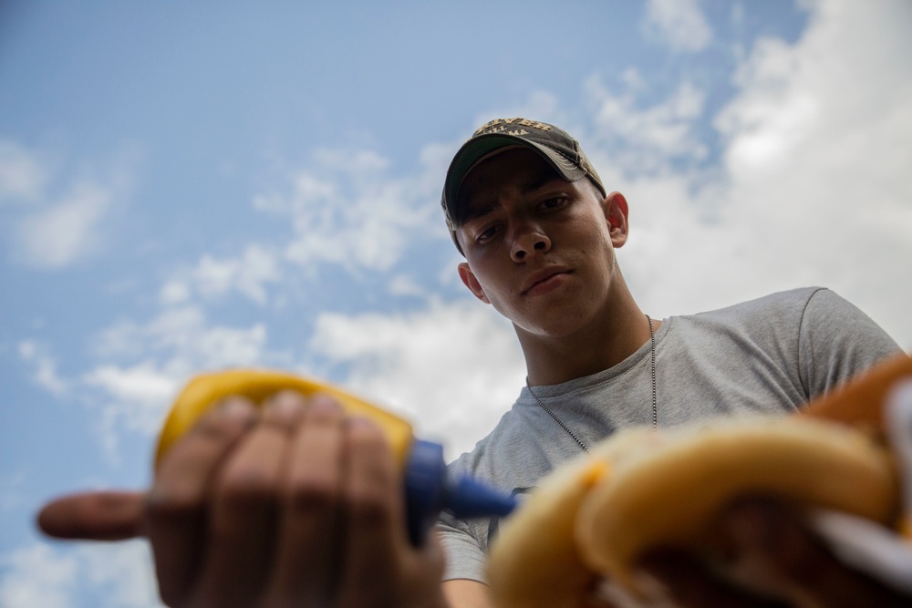 SPMAGTF-SC celebrates the 4th of July with Guatemalan military