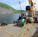 Coast Guard Cutter SPAR crew members conduct training buoy evolution