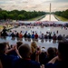 Students attend Sunset Parade in our Nation's Capital