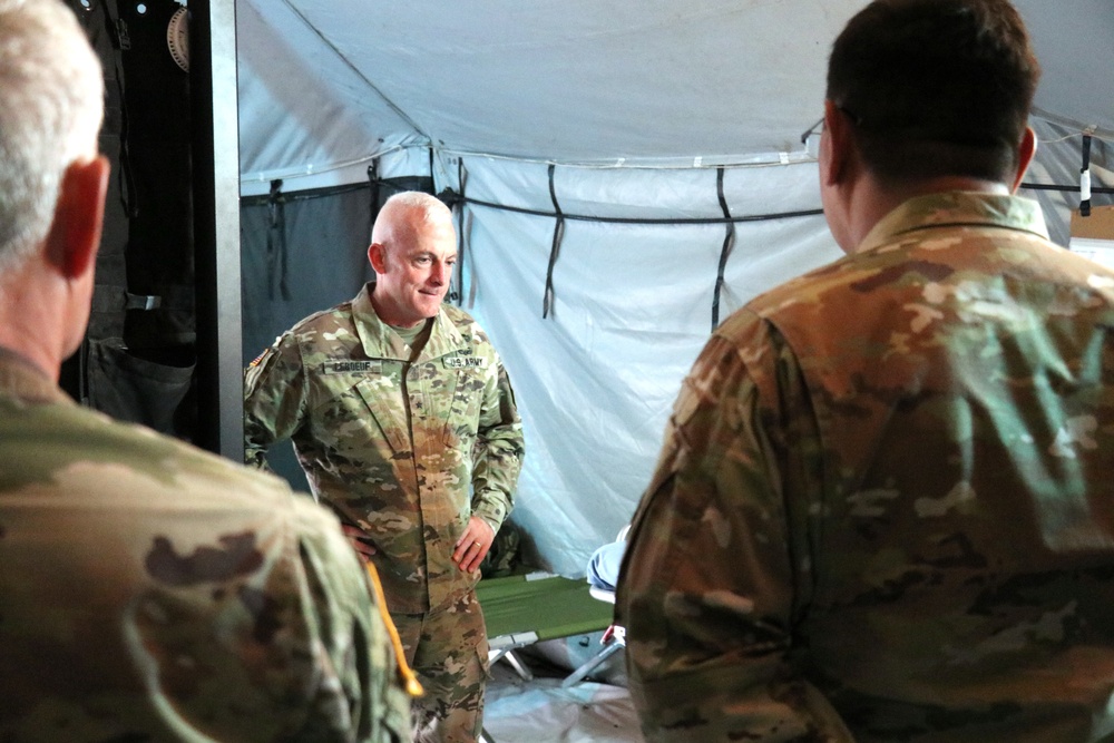 Brig. Gen. LeBoeuf visits CSL during UA18