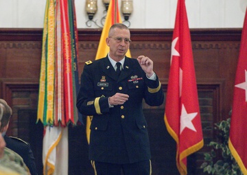 MG John Evans promotion ceremony