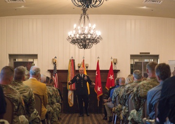MG John Evans promotion ceremony
