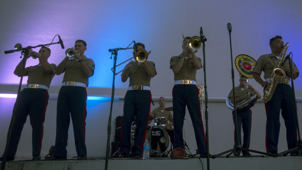 III MEF Band performs concert in Guam