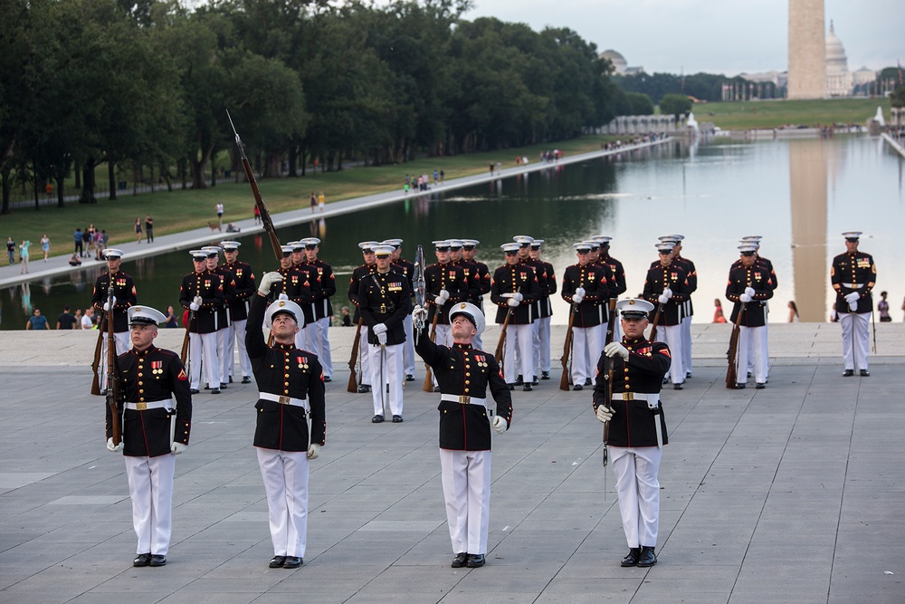 Marine Barracks Washington D.C. Tuesday Sunset Parade 07.17.2018