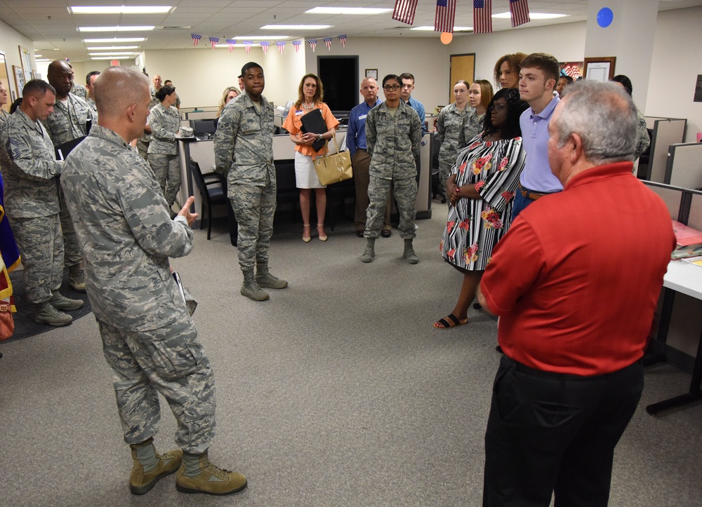 AETC leadership visits Keesler