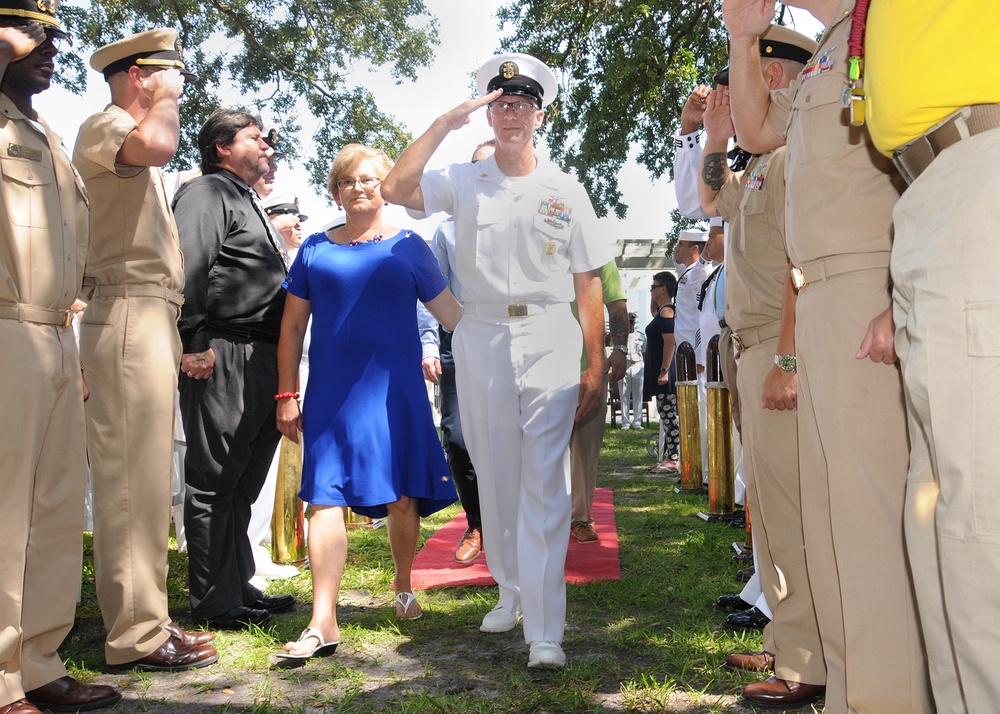 CMC Henderson retirement salute