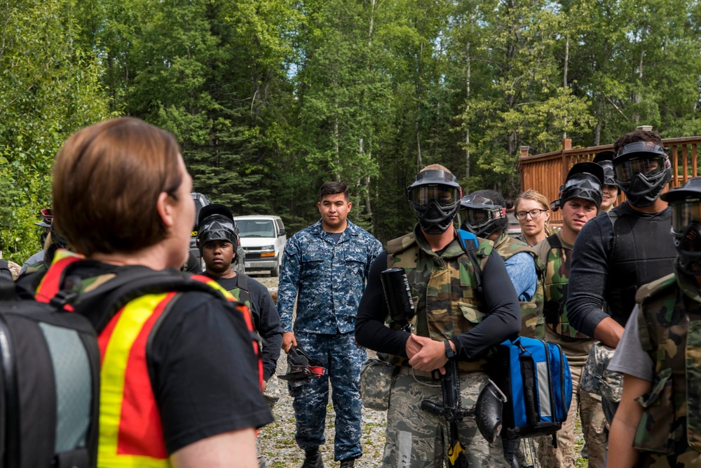 JBER hospital personnel apply what they learned in Tactical Combat Casualty Care course