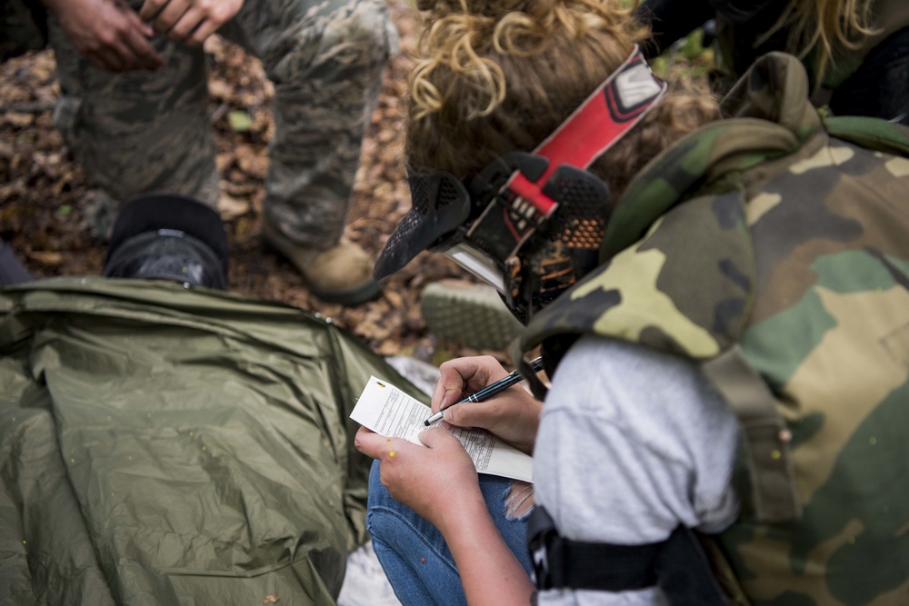 JBER hospital personnel apply what they learned in Tactical Combat Casualty Care course