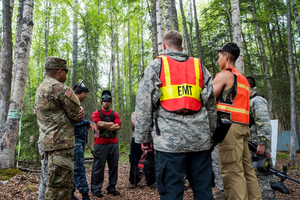 JBER hospital personnel apply what they learned in Tactical Combat Casualty Care course