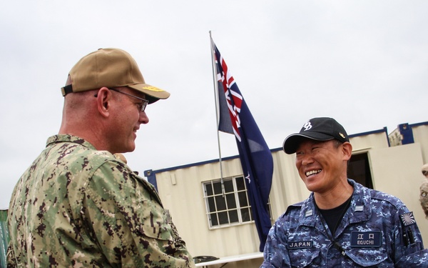 Surface and Mine Warfare Admiral Visits Point Loma Sailors During RIMPAC