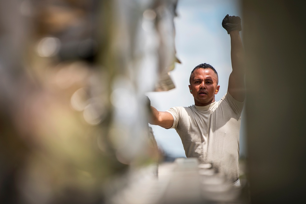 Loadmasters prep units to deploy