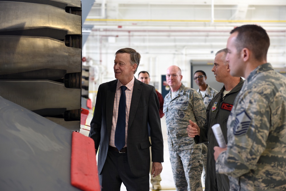 Team Buckley welcomes Colorado governor