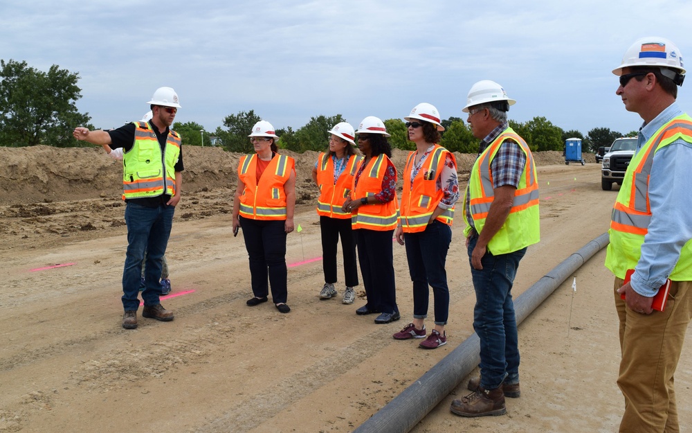 Yvonne Prettyman-Beck visits American River Levees