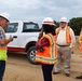 Yvonne Prettyman-Beck visits American River Levees