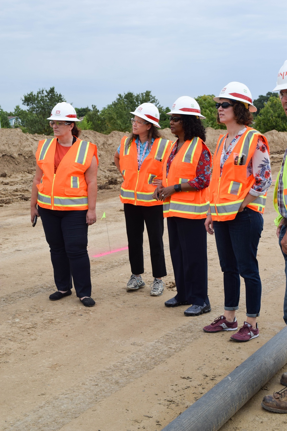 Yvonne Prettyman-Beck visits American River Levees