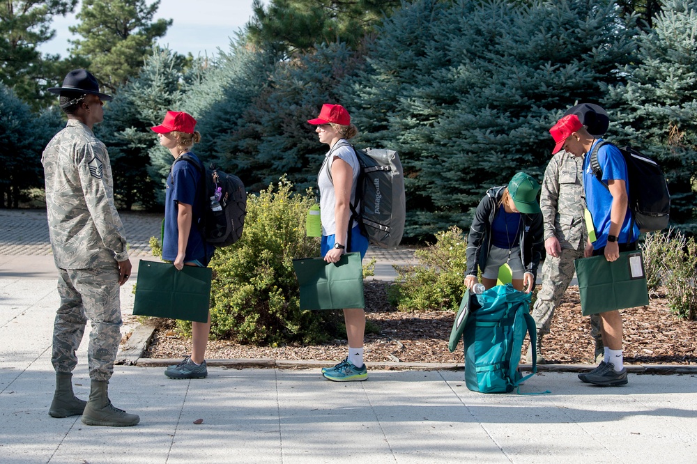 USAFA Prep School In-Processing