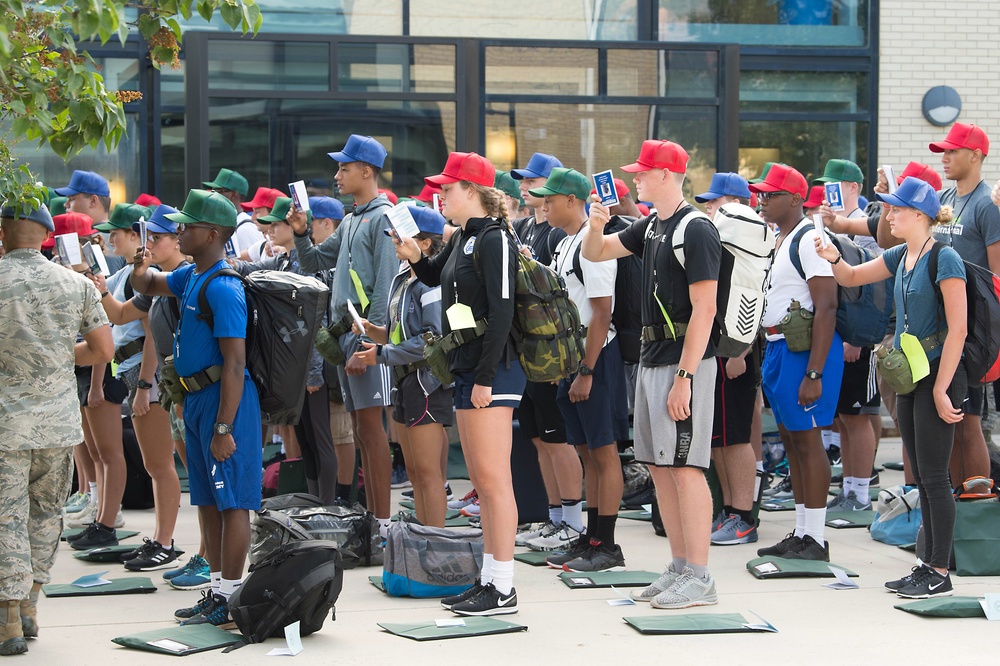 USAFA Prep School In-Processing