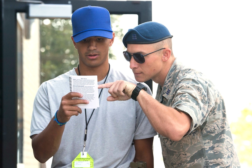 USAFA Prep School In-Processing