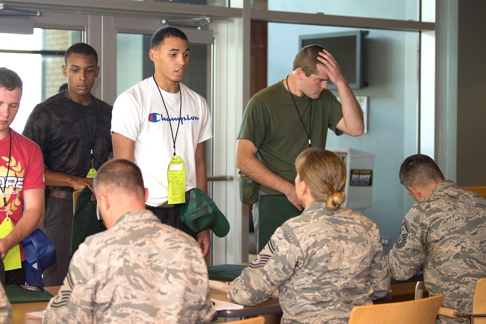 USAFA Prep School In-Processing