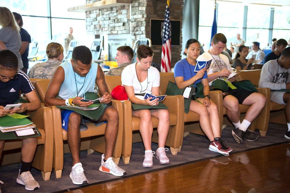 USAFA Prep School In-Processing