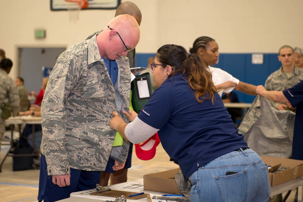 USAFA Prep School In-Processing