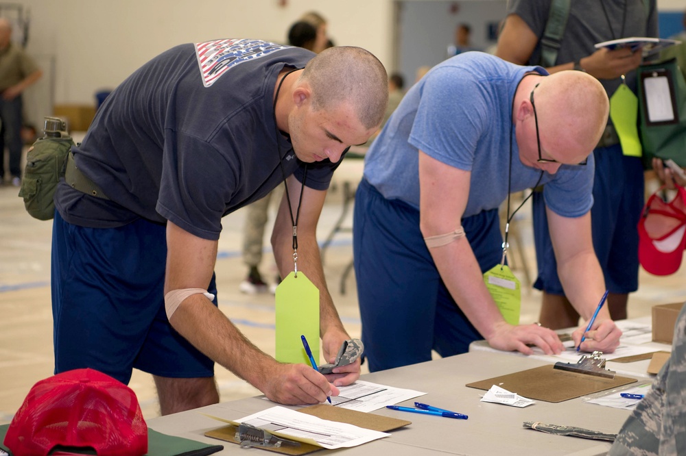 USAFA Prep School In-Processing