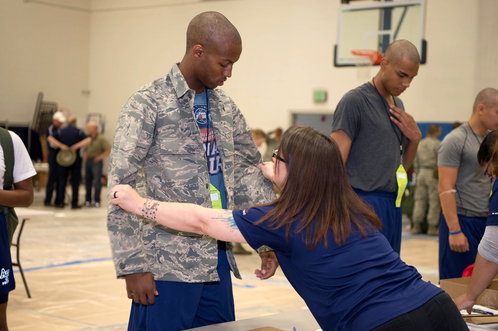 USAFA Prep School In-Processing