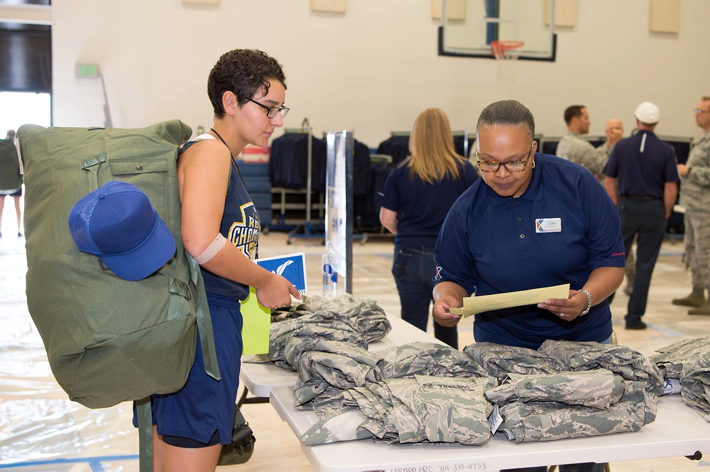 USAFA Prep School In-Processing