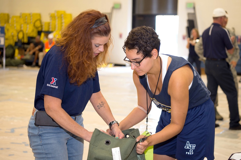 USAFA Prep School In-Processing