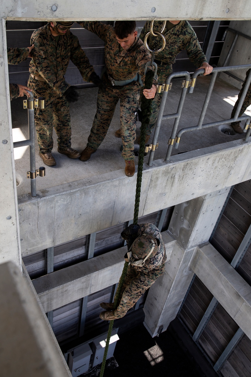 5th ANGLICO Rappel Tower