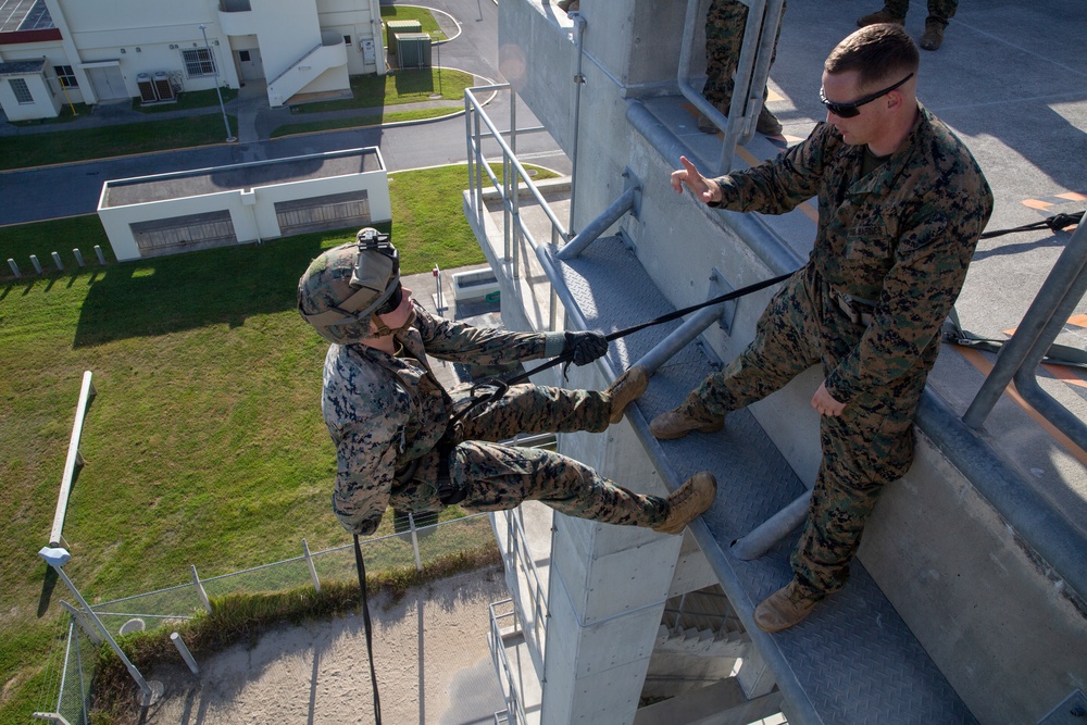 5th ANGLICO Rappel Tower