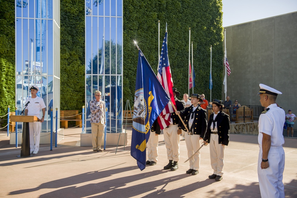 Navy Attends 9/11 Memorial Ceremony
