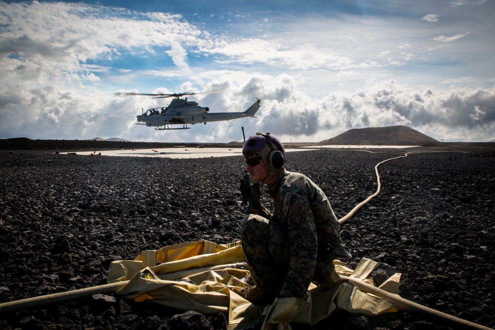 U.S. Marines, Army test fueling systems during RIMPAC