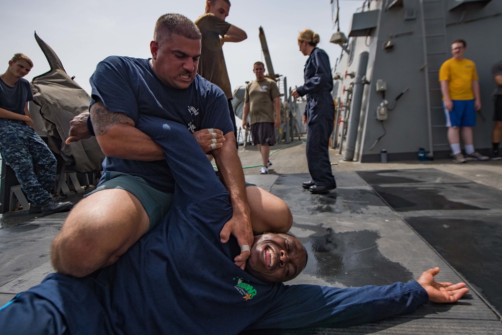 Security Reaction Force on USS Jason Dunham (DDG 109)